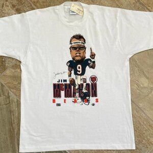 Chicago Bears Jim McMahon er shirt retro
